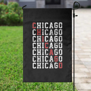 Vintage Chicago Garden Flag Retro Distressed Classic Chicago TS10 Print Your Wear
