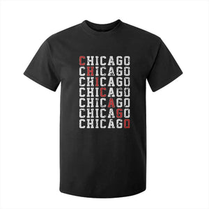 Vintage Chicago T Shirt For Kid Retro Distressed Classic Chicago TS10 Black Print Your Wear