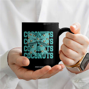 Retro Coconuts Coquette Bow Coffee Mug Summer Beach Coconut Fruit Humor TS10 Print Your Wear