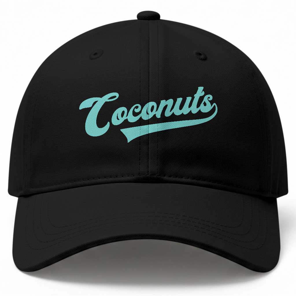 Vintage Coconut Baseball Cap Retro Throwback Popular Fruit Humor Coconuts Classic TS10 Print Your Wear