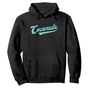 Vintage Coconut Hoodie Retro Throwback Popular Fruit Humor Coconuts Classic TS10 Black Print Your Wear