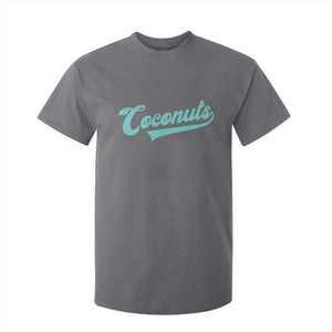 Vintage Coconut T Shirt For Kid Retro Throwback Popular Fruit Humor Coconuts Classic TS10 Charcoal Print Your Wear