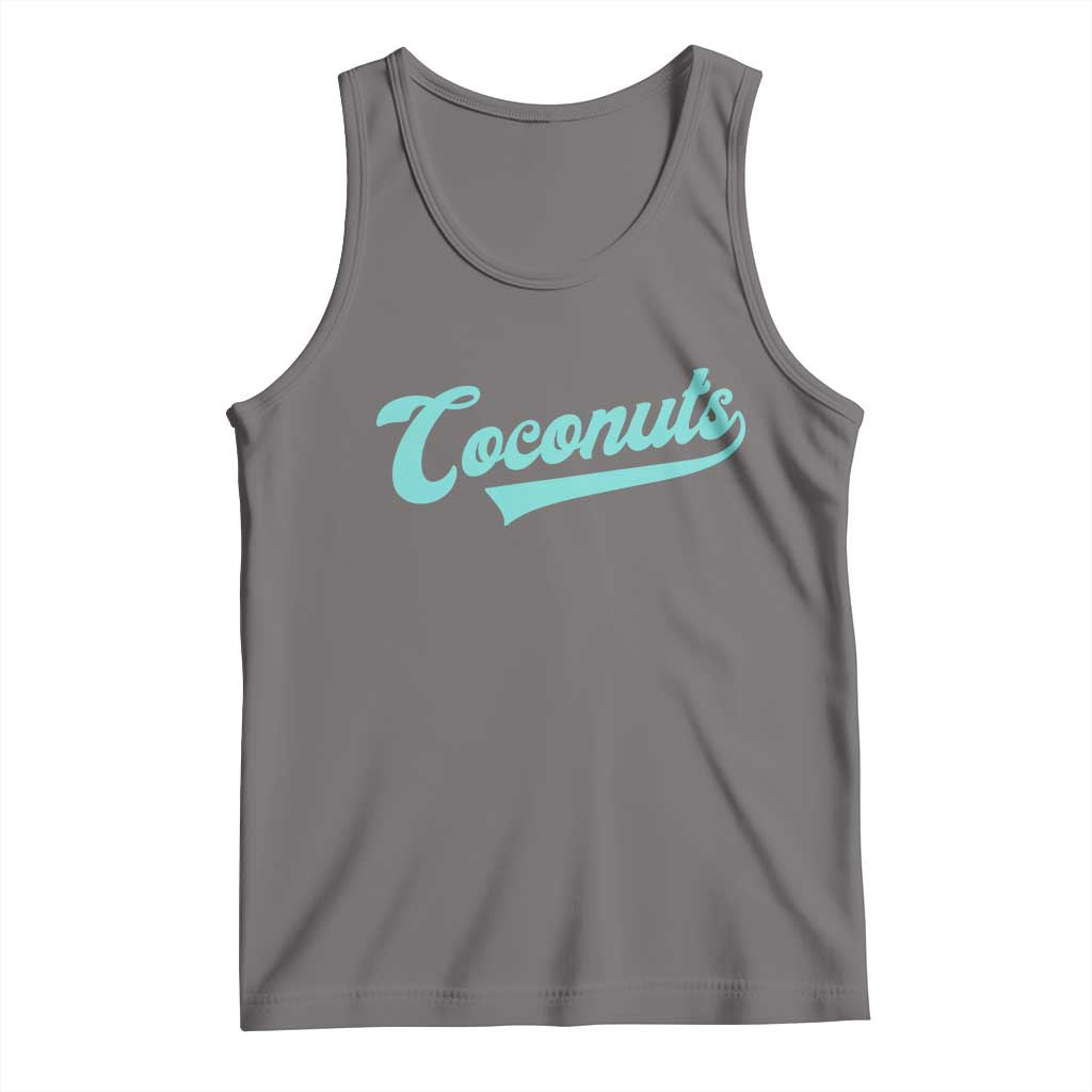 Vintage Coconut Tank Top Retro Throwback Popular Fruit Humor Coconuts Classic TS10 Deep Heather Print Your Wear