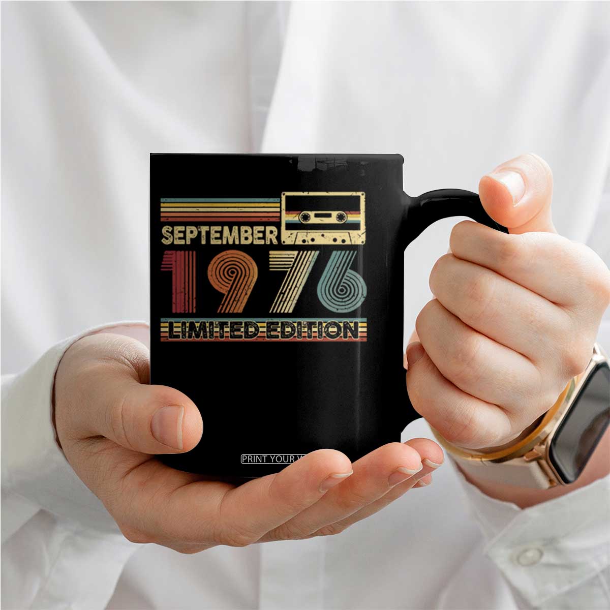 1976 September 50th Birthday Coffee Mug Retro Limited Edition 50 Year Old Gift