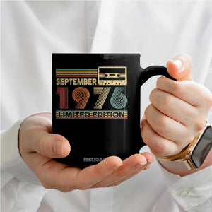 1976 September 50th Birthday Coffee Mug Retro Limited Edition 50 Year Old Gift
