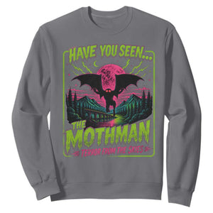 Have You Seen The Mothman Sweatshirt Retro Vintage 80s 90s Horror Cryptid Neon Graphic