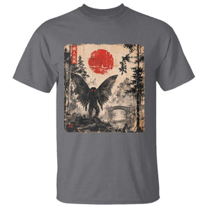 Mothman Japanese T Shirt Vintage Cryptid Graphic Ukiyo-e Art Funny