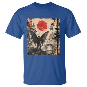 Mothman Japanese T Shirt Vintage Cryptid Graphic Ukiyo-e Art Funny