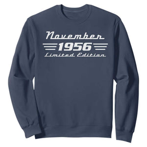 1956 November 70th Birthday Sweatshirt Vintage Limited Edition 70 Year Old Gift