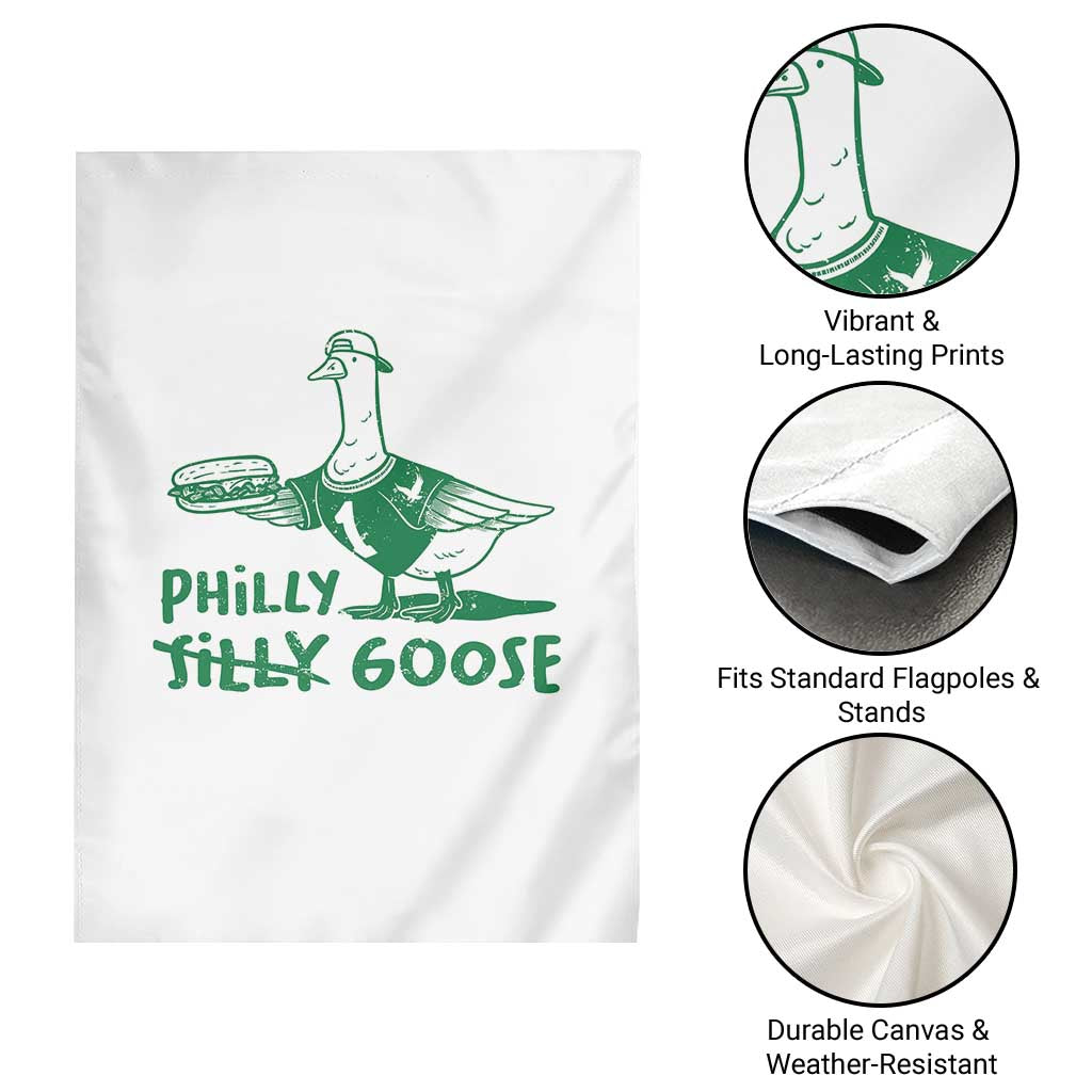 Philly Goose Garden Flag Funny PFE Fan Silly Gooses TS10 Print Your Wear