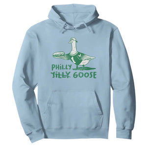 Philly Goose Hoodie Funny PFE Fan Silly Gooses TS10 Light Blue Print Your Wear