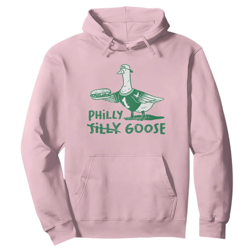 Philly Goose Hoodie Funny PFE Fan Silly Gooses TS10 Light Pink Print Your Wear