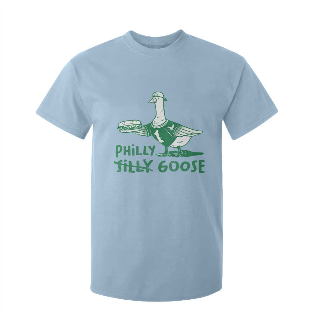 Philly Goose T Shirt For Kid Funny PFE Fan Silly Gooses TS10 Light Blue Print Your Wear