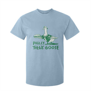 Philly Goose T Shirt For Kid Funny PFE Fan Silly Gooses TS10 Light Blue Print Your Wear