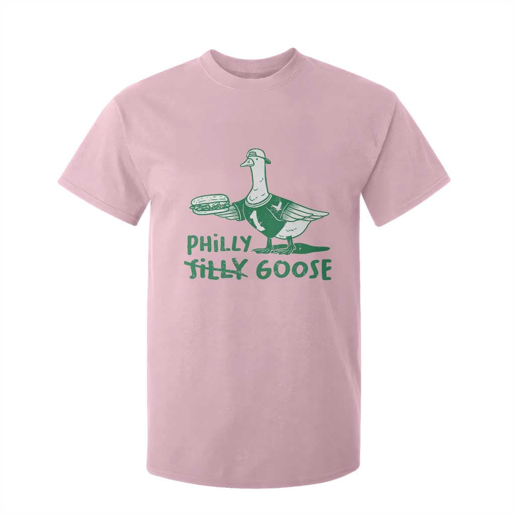 Philly Goose T Shirt For Kid Funny PFE Fan Silly Gooses TS10 Light Pink Print Your Wear