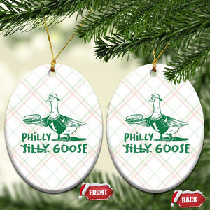 Philly Goose Ceramic Ornament Funny PFE Fan Silly Gooses TS10 Print Your Wear