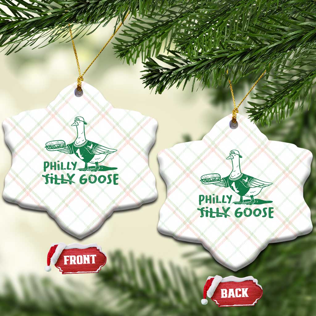 Philly Goose Ceramic Ornament Funny PFE Fan Silly Gooses TS10 Print Your Wear