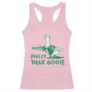 Philly Goose Racerback Tank Top Funny PFE Fan Silly Gooses TS10 Light Pink Print Your Wear