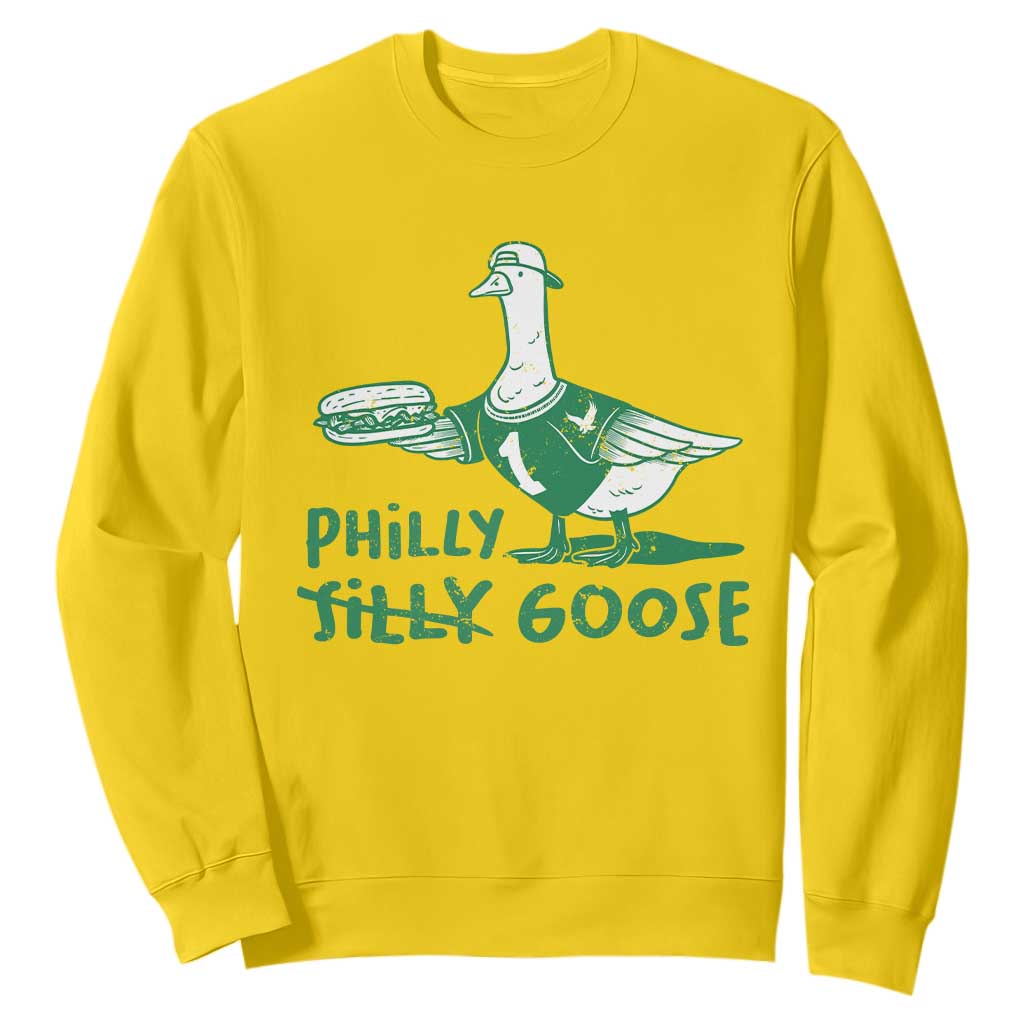 Philly Goose Sweatshirt Funny PFE Fan Silly Gooses TS10 Daisy Print Your Wear