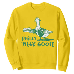 Philly Goose Sweatshirt Funny PFE Fan Silly Gooses TS10 Daisy Print Your Wear