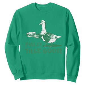 Philly Goose Sweatshirt Funny PFE Fan Silly Gooses TS10 Irish Green Print Your Wear