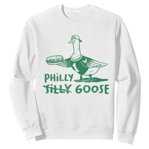 Philly Goose Sweatshirt Funny PFE Fan Silly Gooses TS10 White Print Your Wear