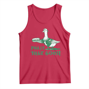 Philly Goose Tank Top Funny PFE Fan Silly Gooses TS10 Red Print Your Wear