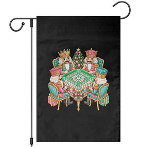 Christmas Nutcracker Mahjong Garden Flag Mahj Lovers Game Night Holiday