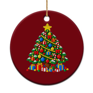 Christmas Tree Blocks Bricks Ceramic Ornament Colorful 3D Building Blocks Game Lovers