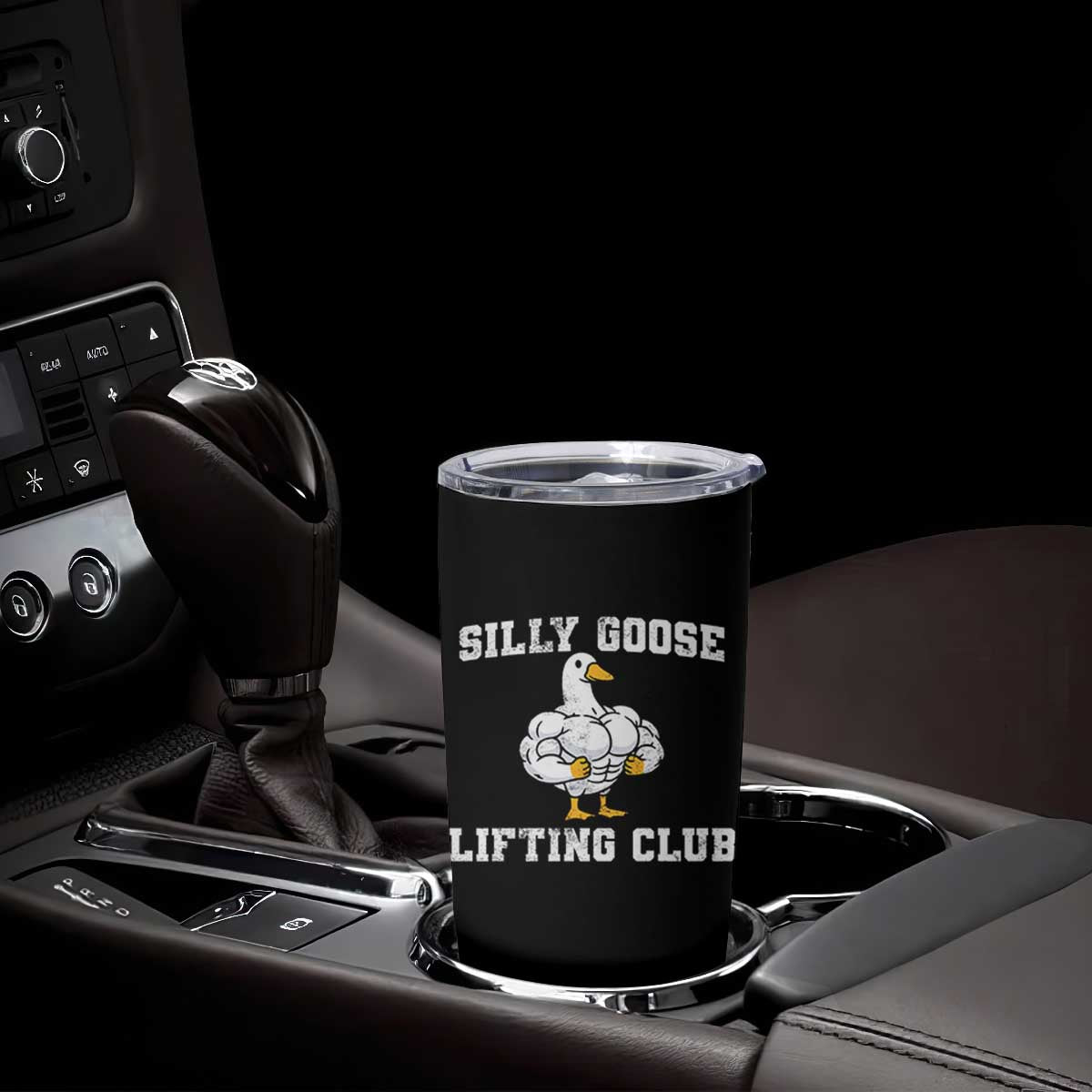 Silly Goose Lifting Club Tumbler Cup Funny Gym Meme TS10 Print Your Wear