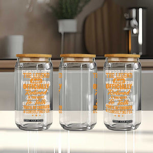 The Legend Has Retired Glass Can Funny Retirement Party Gag Gift TS10 Print Your Wear