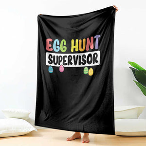 Easter Egg Hunt Supervisor Throw Blanket Funny Mom Dad TS10 Print Your Wear