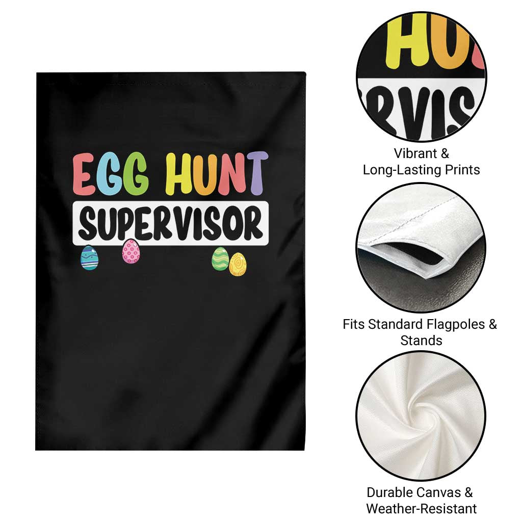 Easter Egg Hunt Supervisor Garden Flag Funny Mom Dad TS10 Print Your Wear