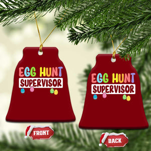 Easter Egg Hunt Supervisor Ceramic Ornament Funny Mom Dad TS10 Print Your Wear