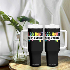 Easter Egg Hunt Supervisor Tumbler With Handle Funny Mom Dad TS10 Print Your Wear