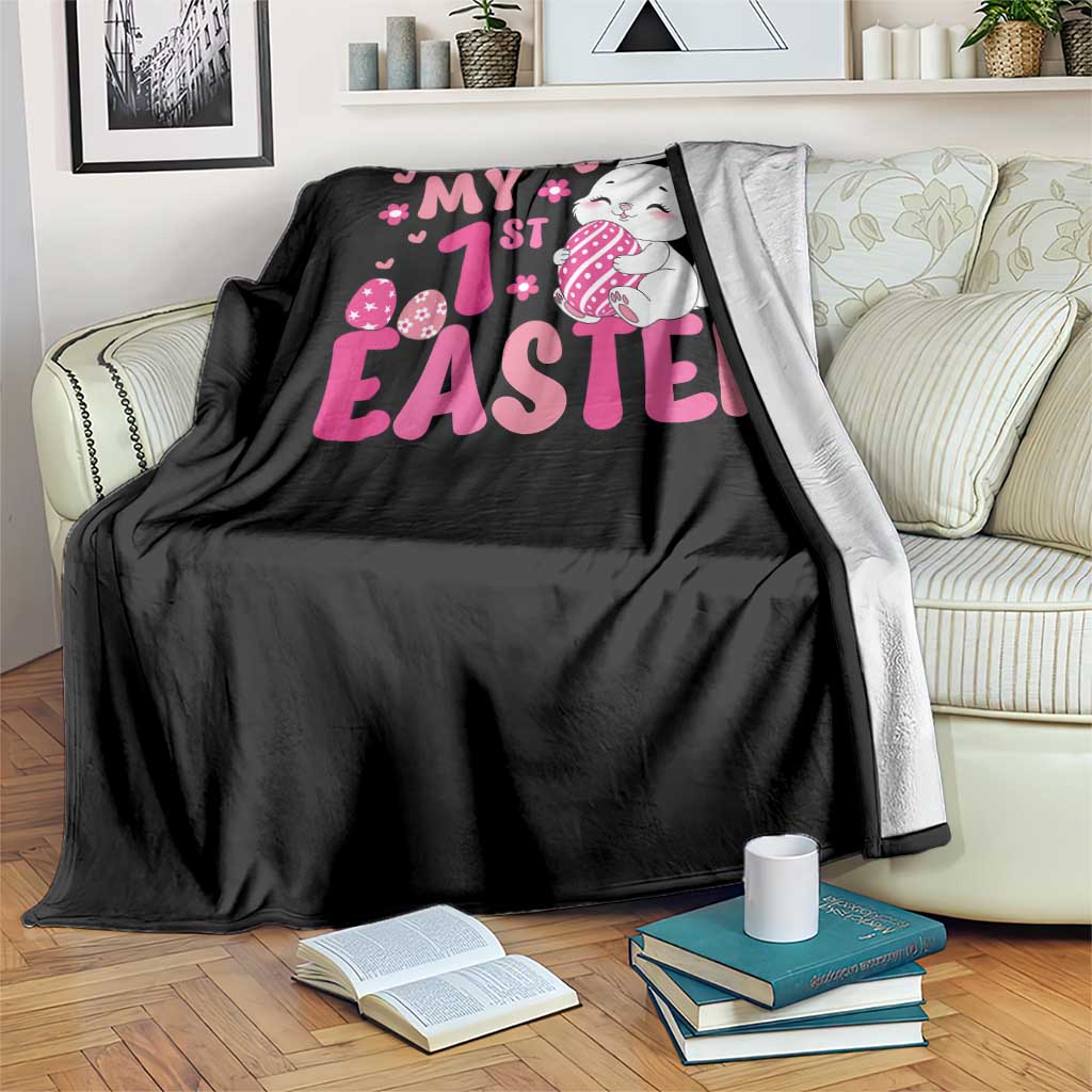 Baby First Easter Throw Blanket Cute Newborn Gift Bunny Rabbit TS10 Print Your Wear