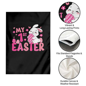Baby First Easter Garden Flag Cute Newborn Gift Bunny Rabbit TS10 Print Your Wear