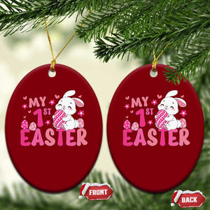Baby First Easter Ceramic Ornament Cute Newborn Gift Bunny Rabbit TS10 Print Your Wear