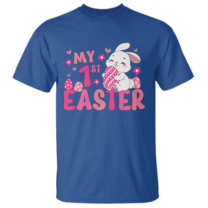 Baby First Easter T Shirt Cute Newborn Gift Bunny Rabbit TS10 Royal Blue Print Your Wear