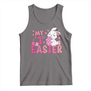Baby First Easter Tank Top Cute Newborn Gift Bunny Rabbit TS10 Deep Heather Print Your Wear
