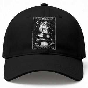 Frog Meme Baseball Cap Thats It Youre Going In The Soup Funny Weirdcore TS10 Print Your Wear