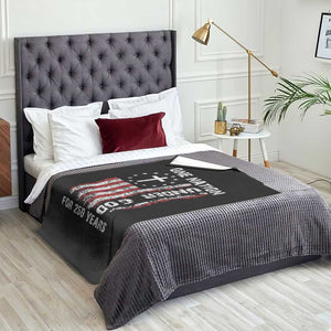 250 Years Anniversary Throw Blanket 250th Independence Day Freedom One Nation Under God US Flag TS10 Print Your Wear
