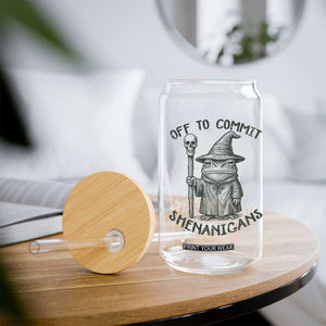 Wizard Frog Glass Can Funny Off to Commit Shenanigans TS10 Print Your Wear