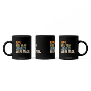 60th Birthday Gift For Men Coffee Mug Vintage 1966 60 Years Old Birthday TS10 Print Your Wear
