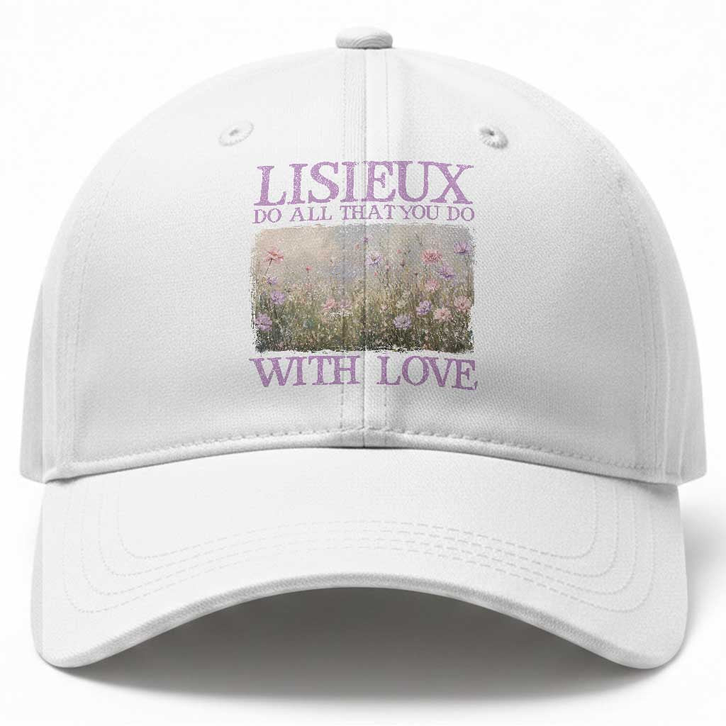 St Therese of Lisieux Baseball Cap Catholic Saint Gift for Girls Orthodox Christian TS10 Print Your Wear