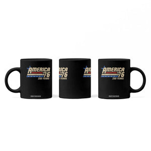 250th Anniversary USA Coffee Mug America Retro 250 Years 1776 2026 TS10 Print Your Wear