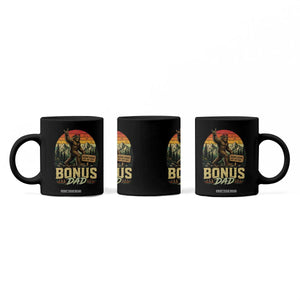 Bigfoot Bonus Dad Coffee Mug Retro Stepdad Fathers Day Gifts TS10 Print Your Wear