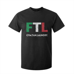 Gym Tan Laundry GTL Italian Flag T Shirt For Kid TS10 Black Print Your Wear