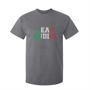 Yeah Buddy Italian Flag T Shirt For Kid Vintage Retro TS10 Charcoal Print Your Wear
