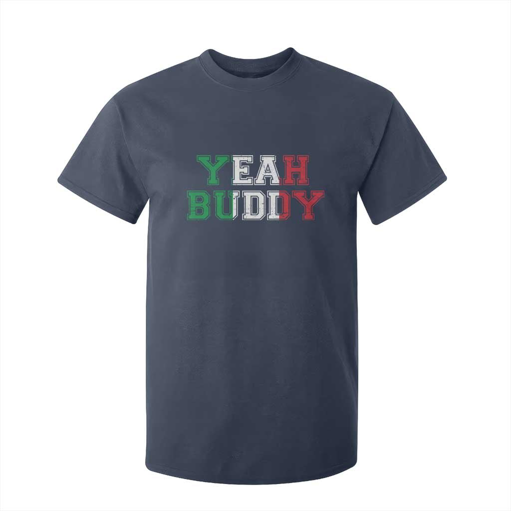Yeah Buddy Italian Flag T Shirt For Kid Vintage Retro TS10 Navy Print Your Wear